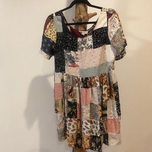 Vintage patched dress